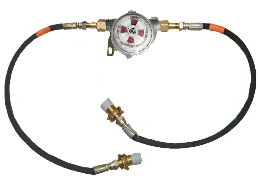 Automatisk omkastare 29 mbar - 2 x 50 cm, 3 kg/h