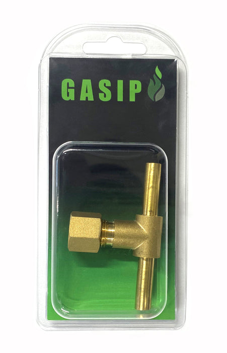 T-koppling - rör 8 mm - instick - klämringskoppling - gasolkoppling