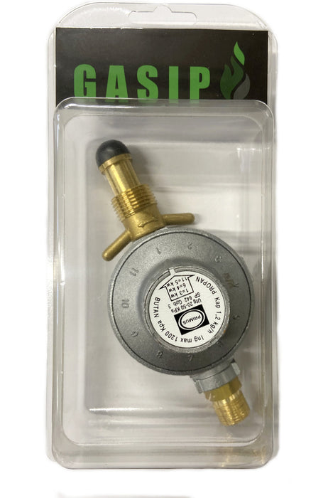 Regulator Ställbar 200-500 mbar POL 3/8"V-Gasolregulator-Regulator Svensk Gasolflaska-Ställbar-200-500 mbar-Primuspanna-Husbil-Husvagn