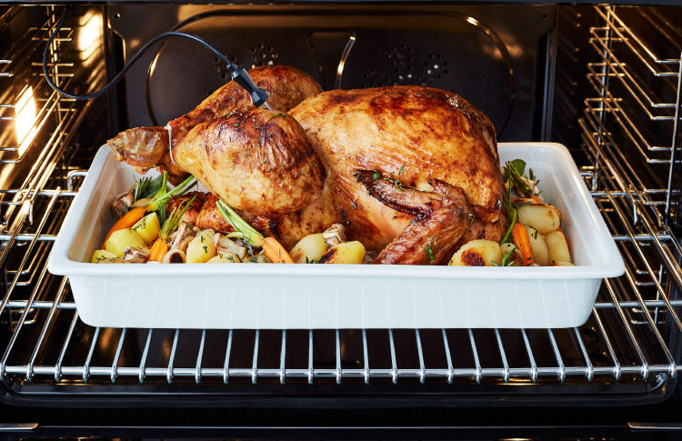 Bertazzoni Gasspis Heritage 90 cm med Dubbelugn, Elfenben