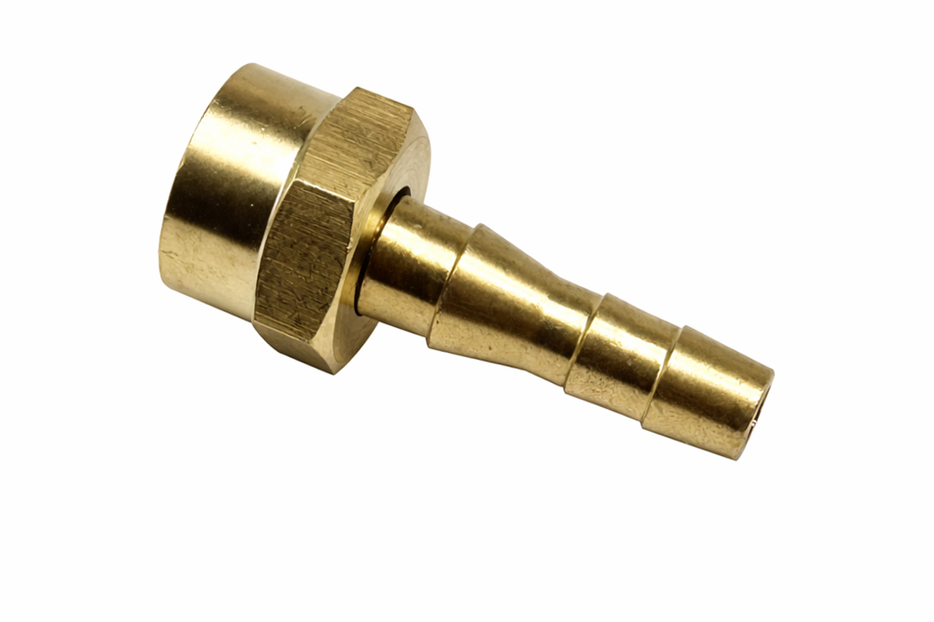 Slangsockel M14 x 1 inv. - slang 5-8 mm