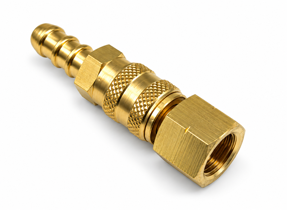 Snabbkoppling set Slang 8 mm - 1/4"V inv.