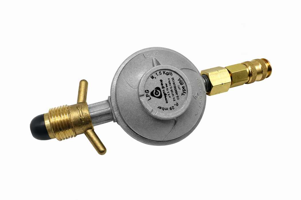 Regulator POL med snabbkopplingsanslutning, 30 mbar
