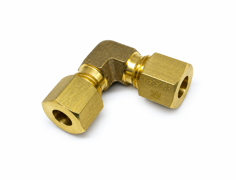 Vinkelskarvkoppling rör 8 mm - rör 8 mm (M14 x 1,5)