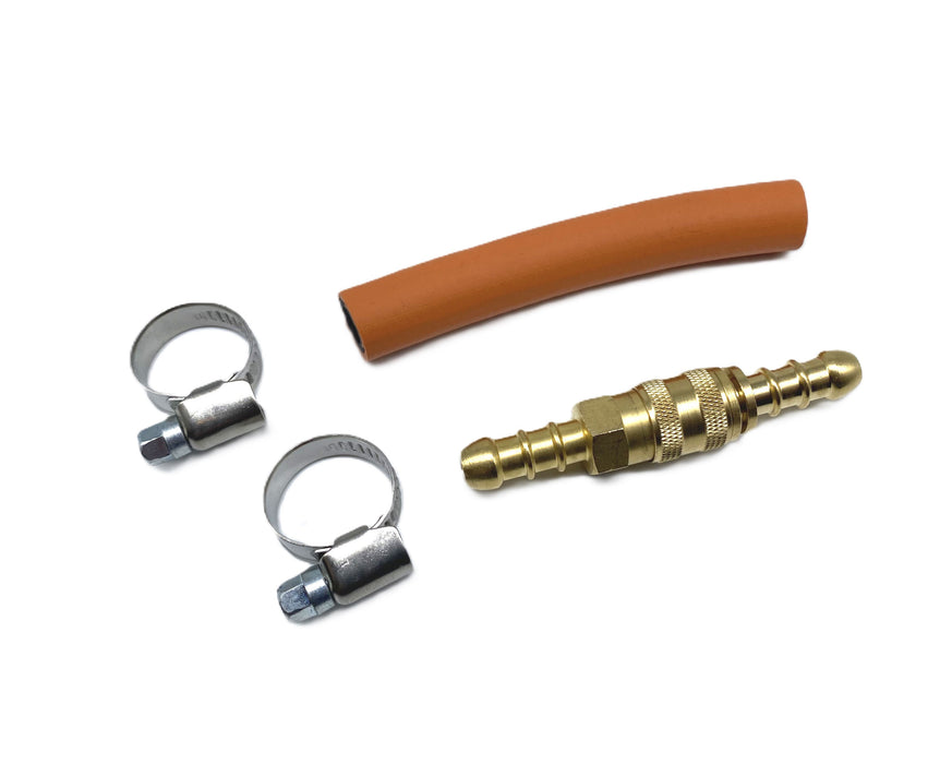 Snabbkopplingsset med slangbit 8 mm