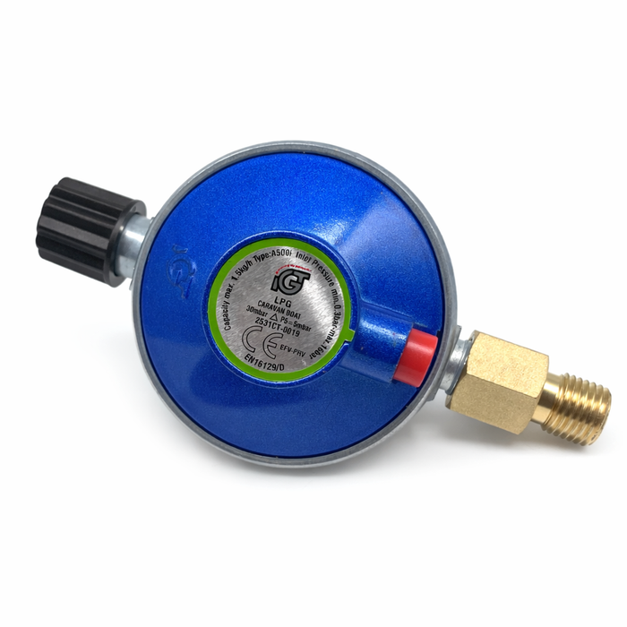 Regulator Camping (M14x1,5) - 1/4"V utv, Marin