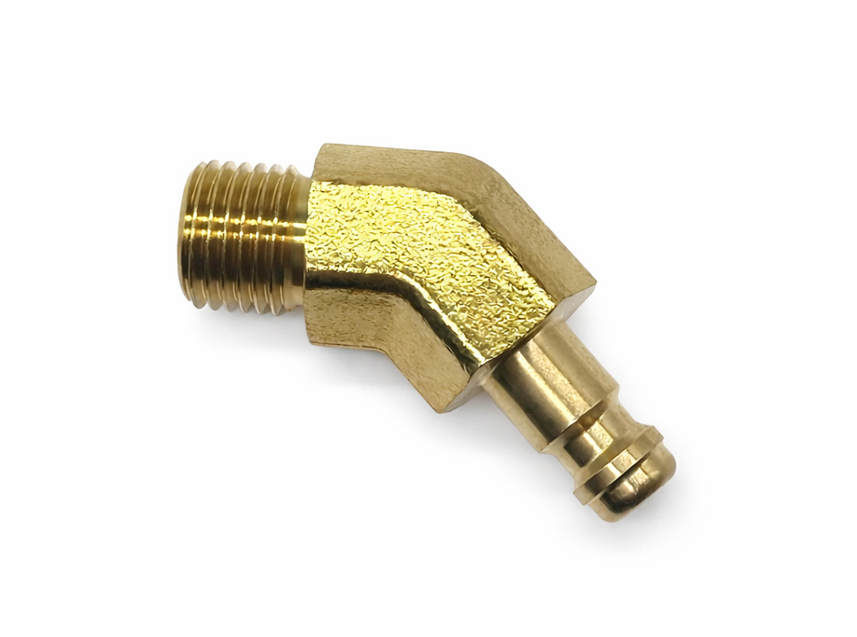 Snabbkoppling Hane - 1/4"V utv. 45°