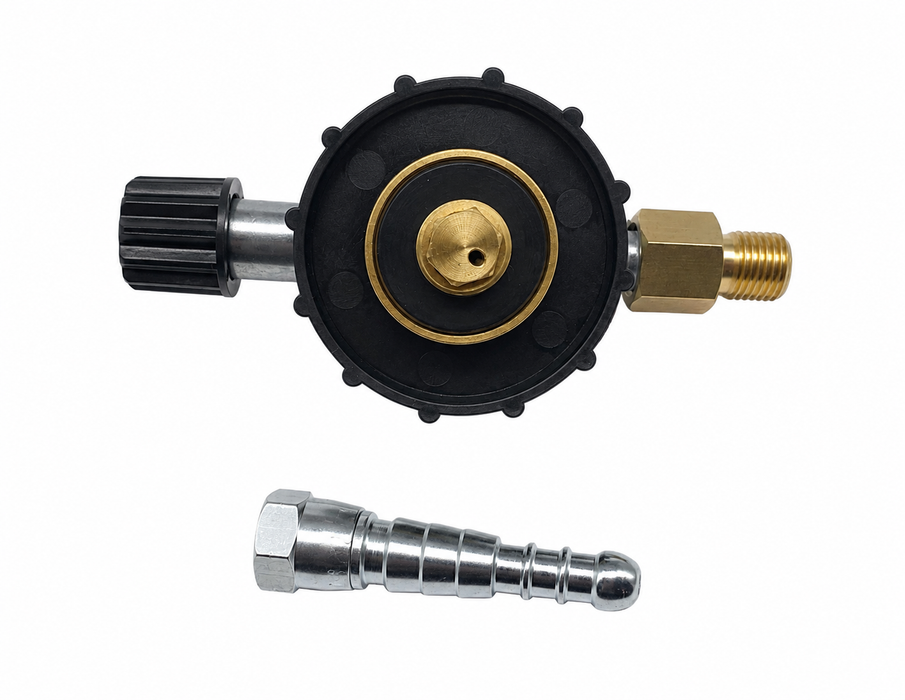 Regulator Camping (M14 x 1,5) - slang 8-11 mm, 30 mbar