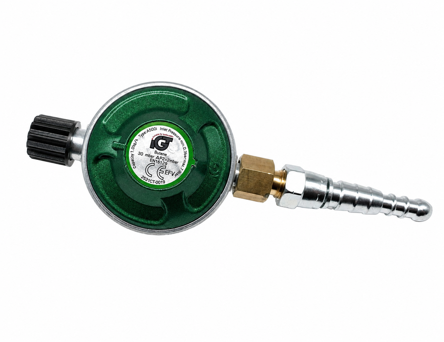 Regulator Camping (M14 x 1,5) - slang 8-11 mm, 30 mbar
