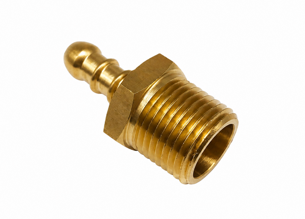 Slangsockel R1/2" utv. - slang 8 mm