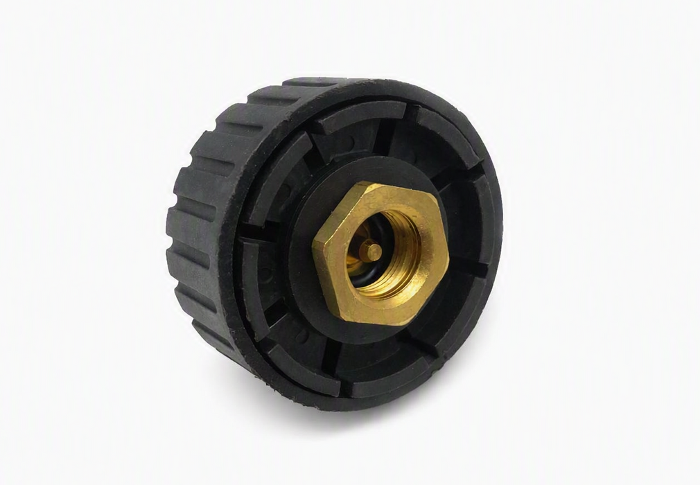 Adapter 7/16 inv. - US 1" utv. (Engångsflaska 7/16 till Amerikansk anslutning)
