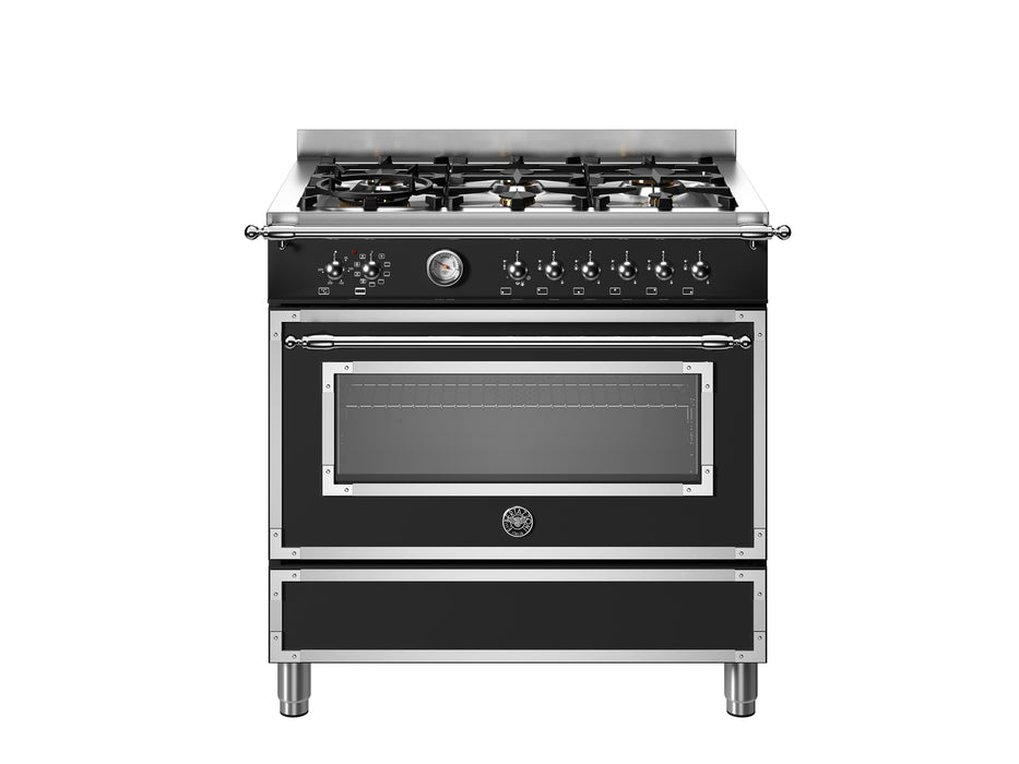 Bertazzoni Gasspis Heritage 90 cm med Enkelugn