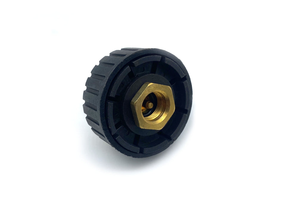 Adapter 7/16 inv. - US 1" utv. (Engångsflaska 7/16 till Amerikansk anslutning)