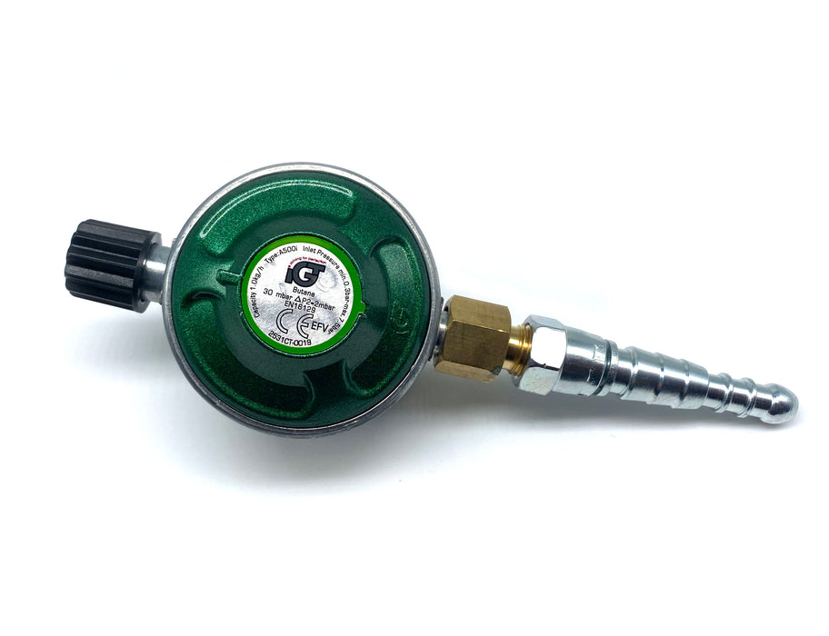 Regulator Camping (M14 x 1,5) - slang 8-11 mm, 30 mbar