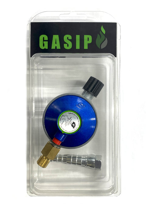 Regulator 30 mbar M14 x 1,5 - slang 8-11 mm TILL BLÅ CAMPING FLASKA