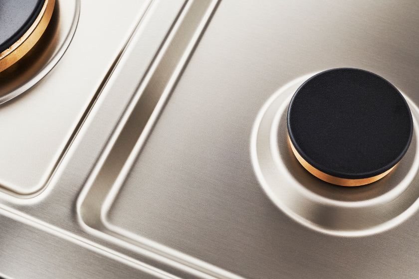 Bertazzoni Gasspis Master 90 cm med Dubbelugn, Rostfri