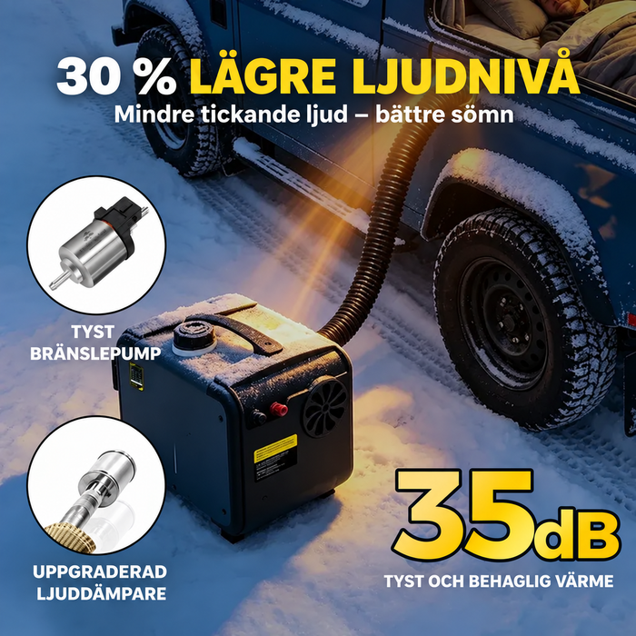Dieselvärmare 8 kW 4G SIM-kortsstyrning