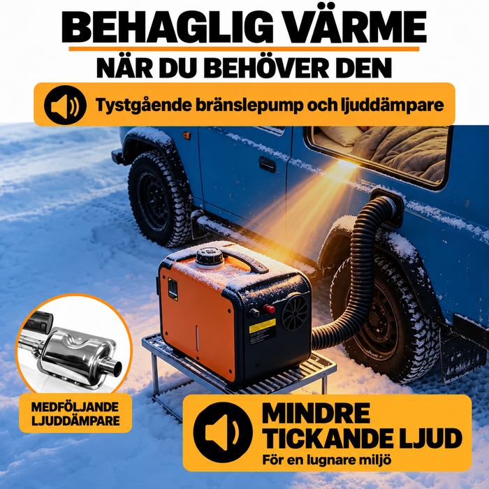 Dieselvärmare 8 kW ALLT-I-ETT