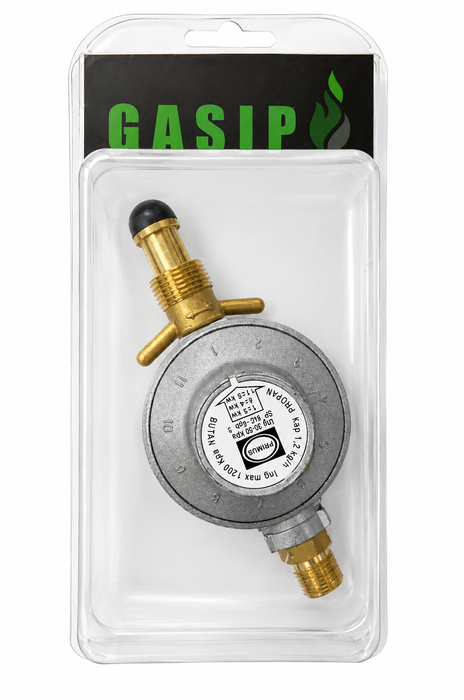 Regulator POL - 3/8"V utv. ställbar 200-500 mbar