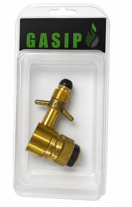Adapter POL utv. - H11 (Svensk POL-flaska till Norsk/Spansk/Dansk anslutning)
