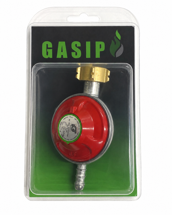 Regulator DIN - slang 8 mm, 37 mbar