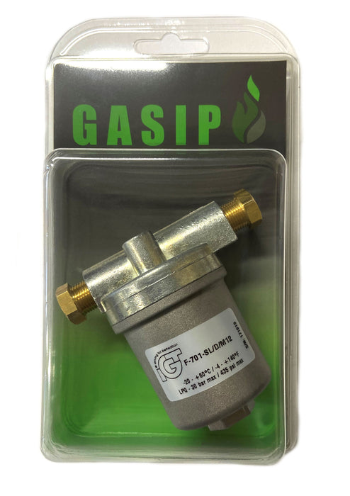 Gasfilter för 8 mm rör - husvagn - husbil