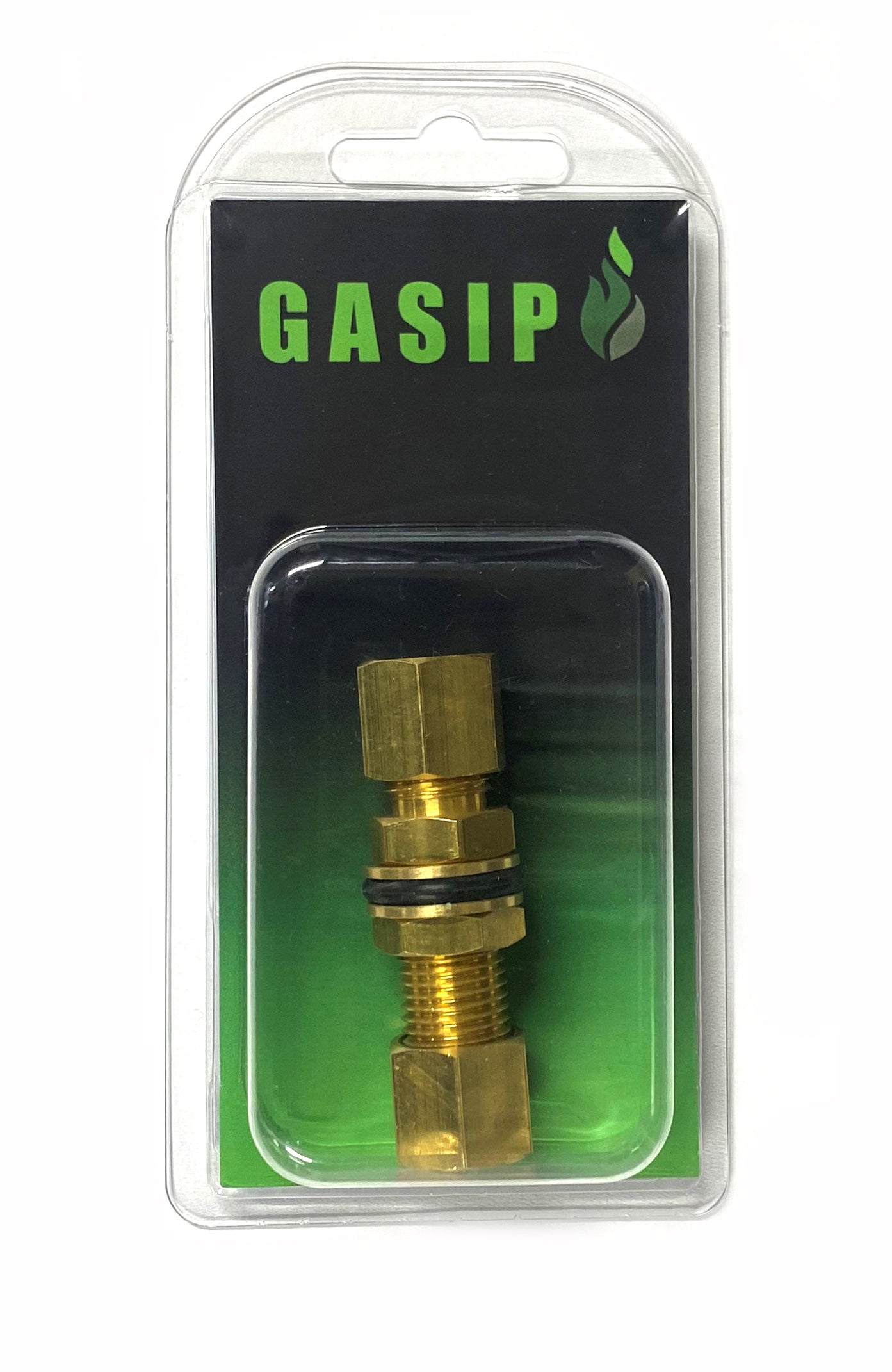 Genomföring med tätning, rak, rör 8 mm - rör 8 mm (M14 x 1,5) — Gasip