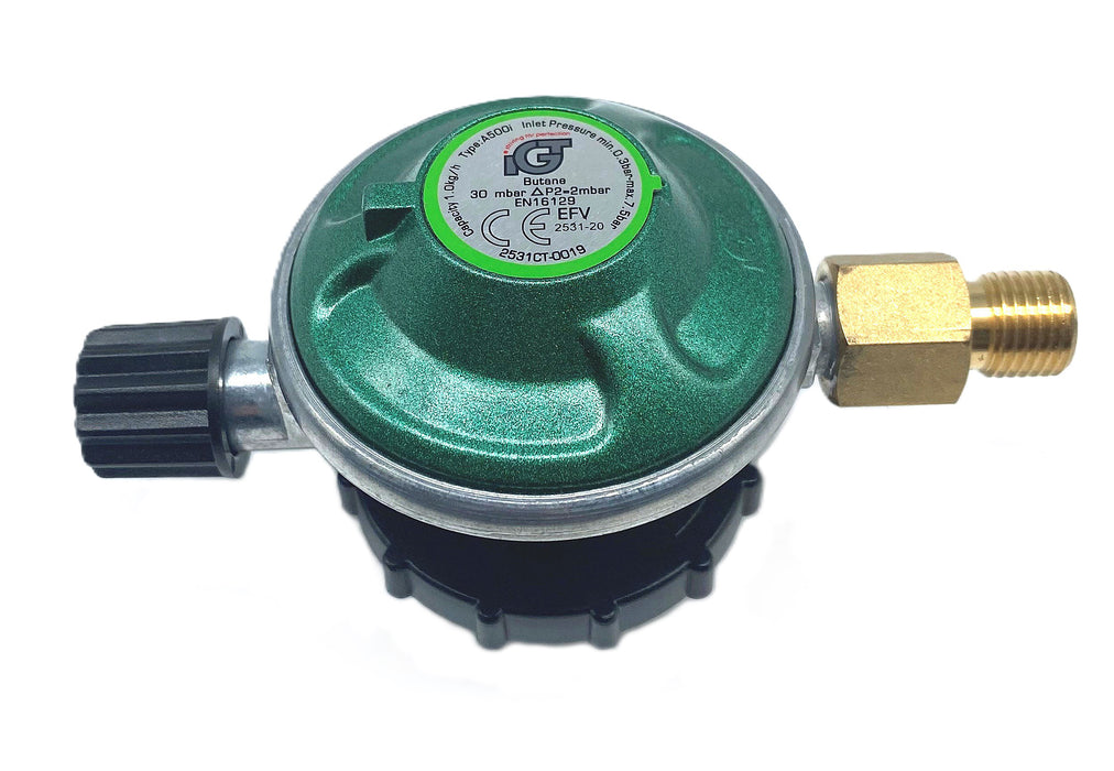 Regulator Camping (M14x1,5) - 1/4"V utv. 29 mbar