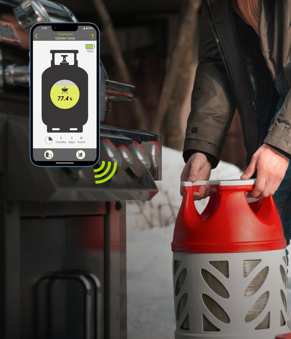 2-PACK - Senso4s BASIC - Gasolvåg för Grillen