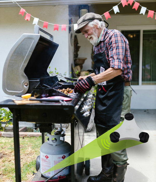 2-PACK - Senso4s BASIC - Gasolvåg för Grillen