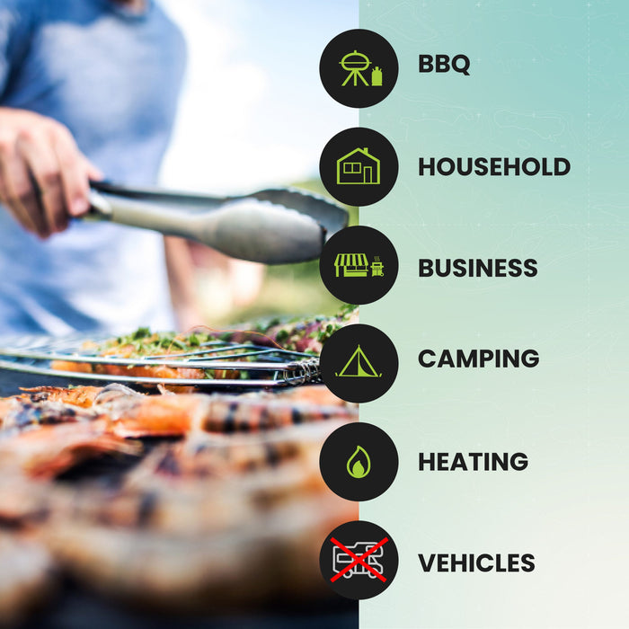 2-PACK - Senso4s BASIC - Gasolvåg för Grillen