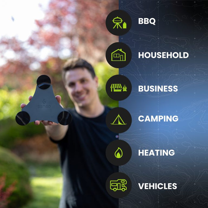 2-PACK - Senso4s PLUS - Gasolvåg för Husbil/Husvagn