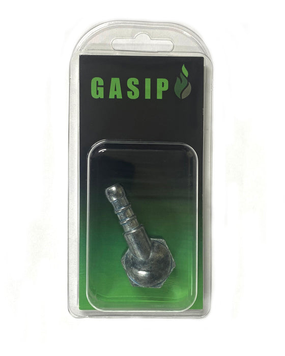 Slangsockel 1/2" inv. - slang 8 mm, vinklad