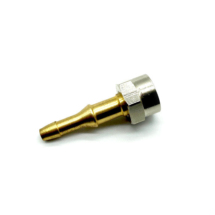 Slangsockel M14x1 inv. - 5-8 mm slang, med överfallsmutter