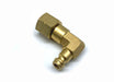 Snabbkoppling - Hane - 1/4"V inv. - Vinklad - Gasolkoppling