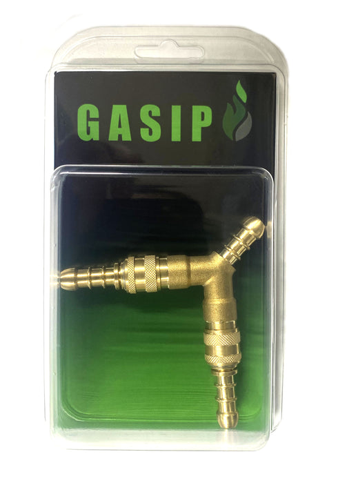 Snabbkopplingsset 3-vägs Slang 8 mm