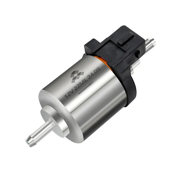 Tyst bränslepump 12 V för dieselvärmare – 18,5 / 22 ml