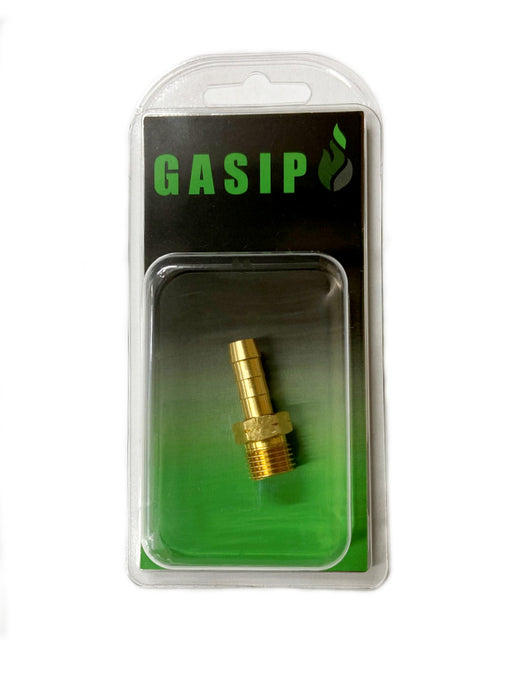 Slangsockel 8mm 1/4"V utvändig-Gasolkoppling-Koppling Gasolslang-Slangnippel