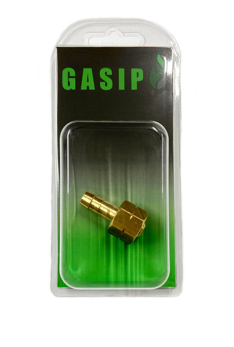 Slangsockel 8mm 3/8"V-Gasolkoppling-Slangnippel-Vänstergängad-Koppling gasolslang
