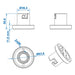 Tanklock LPG 50mm-Tanklock Bajonett 10mm-Tanklock Bajonett 22mm-Husbil-Bil